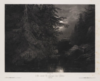 TvB G 4732
<br/>
Landschap (helder maanlicht)
<br/>
<em>Calame, Alexandre (1810 - 1864)</em>